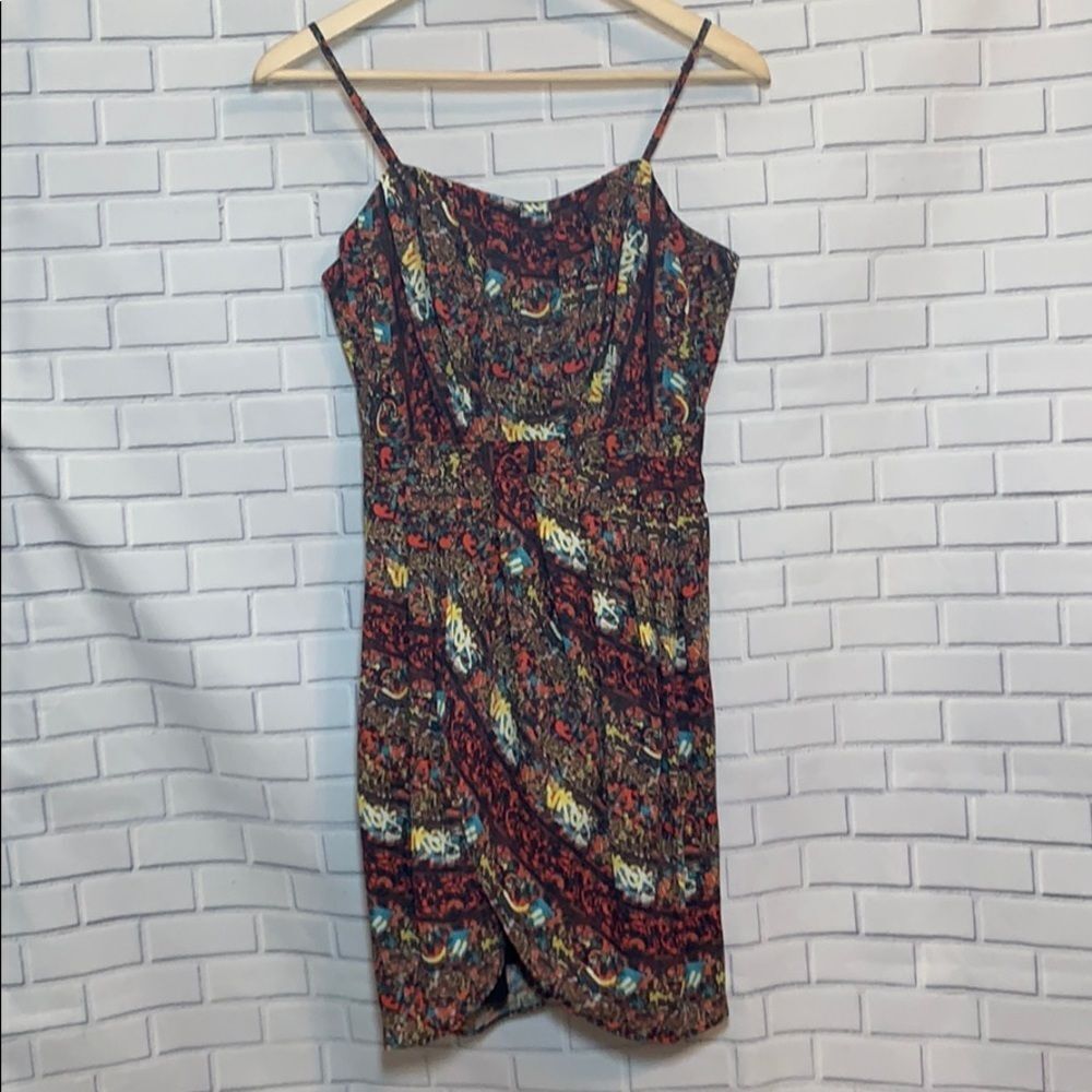 Sam Edelman Print Pleated Sundress Sz 2